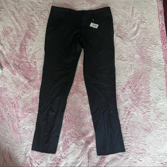 Armani Exchange Men's Slim-Fit Navy Birdseye
Suit Pants - Picture 2 of 10